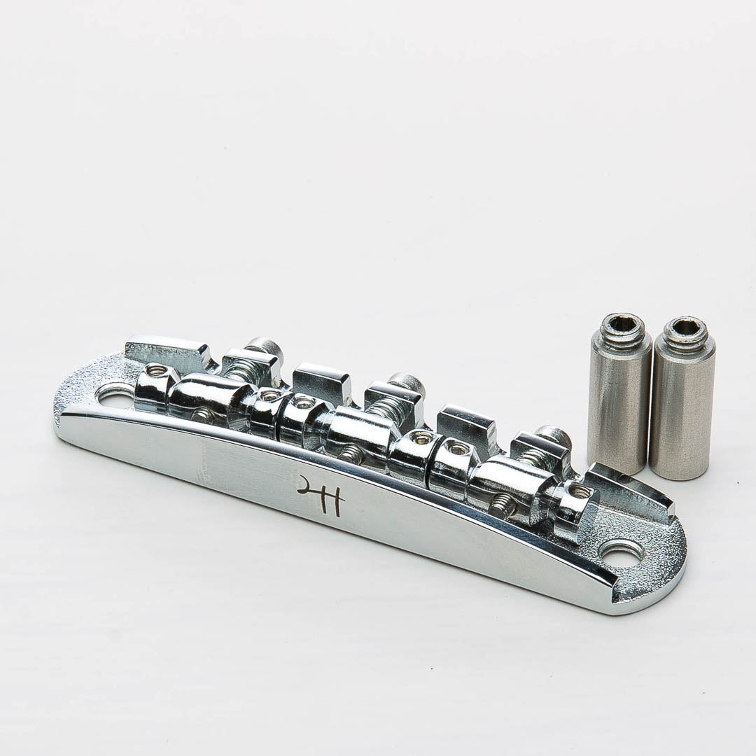 ギター Halon Guitar Parts ms-58 brass-V.S Halon - Full Brass Offset Bridge