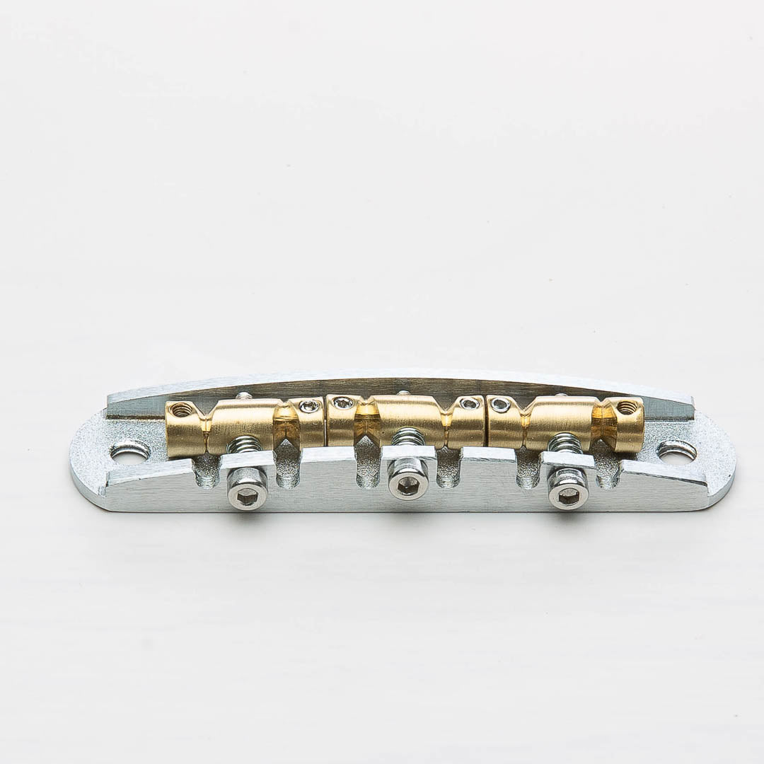 Halon - Steel Offset Bridge w/ Brass Saddles