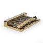 Badass HT1 guitar bridge angled flat view gold finish