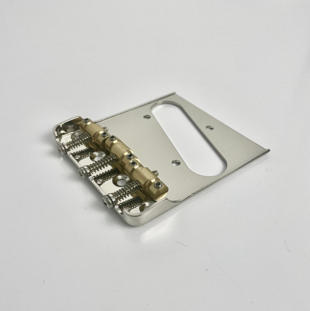 Bridge for Telecaster® with Advanced Plating Compensated Saddles