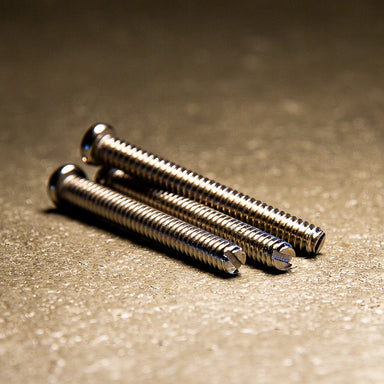 front slotted screw group view