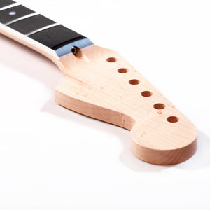 ap select birds eye maple jazzmaster neck headstock view