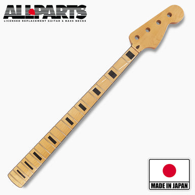 bass neck by fender with japan flag in the corner