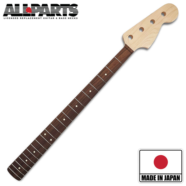 ALLPARTS NECK ★made in Japan★ Allparts “Licensed by Fender®” JRO Replacement Neck for Jazz