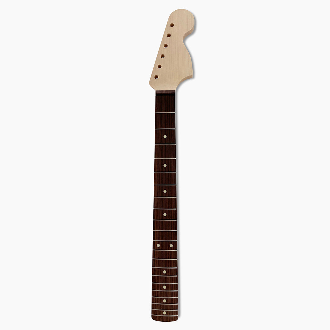 Replacement guitar neck for Stratocaster front view