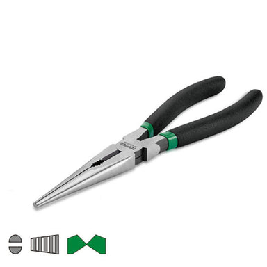 pliers front angled view with tooth description
