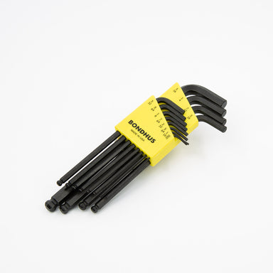 hex wrench set angled front view