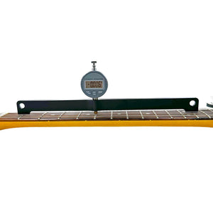 neck relief gauge in use