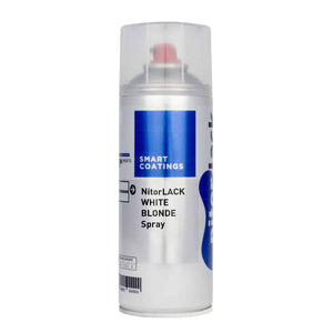 white blonde spray can front view