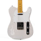 white blonde guitar body front view