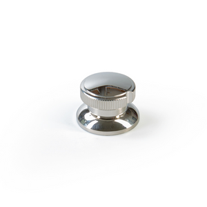 goldo flite lite knob top angled view nickel