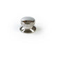 goldo flite knob top angled view nickel