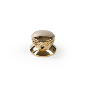 goldo flite knob top angled view gold
