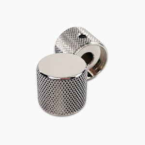Allparts Metal Barrel Knobs (2 pcs)