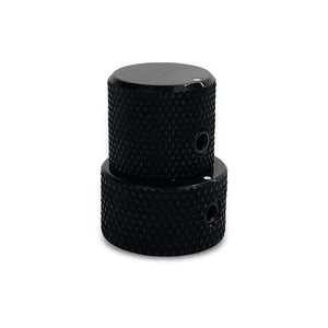 gotoh concentric knob set stacked front angled view black