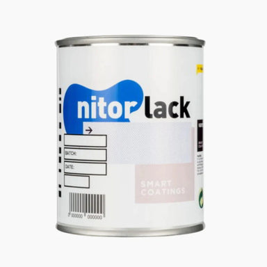 paint can front label view