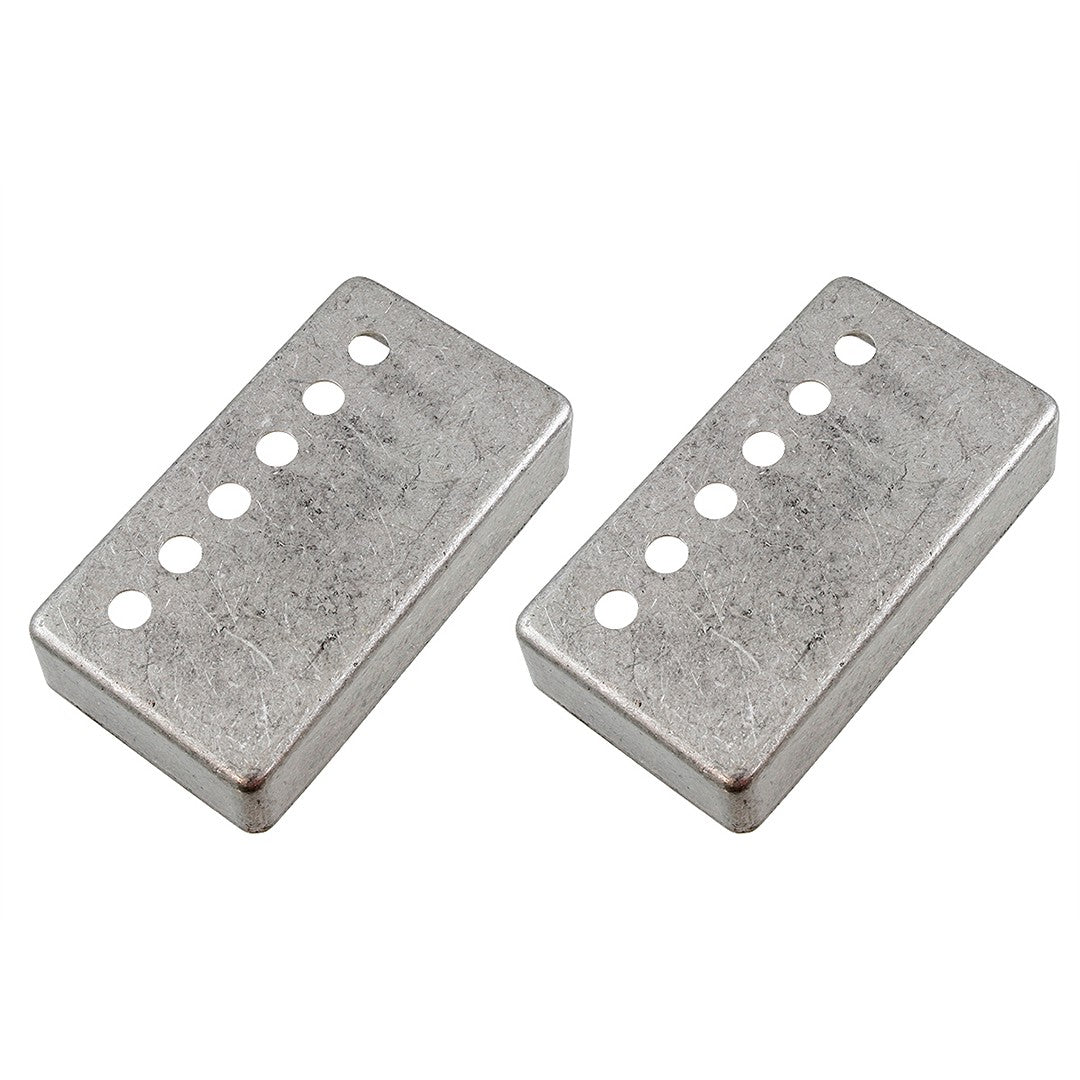 50mm Antique Nickel Humbucking Pickup Cover (Qty 2)