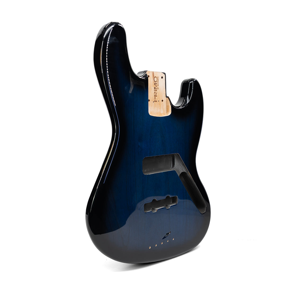 PRiMO Replacement Jazz Bass Body - Midnight Ocean Burst - Right
