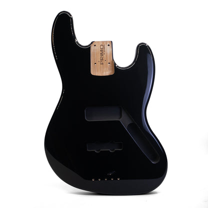 PRiMO Replacement Jazz Bass Body - Blackout - Front