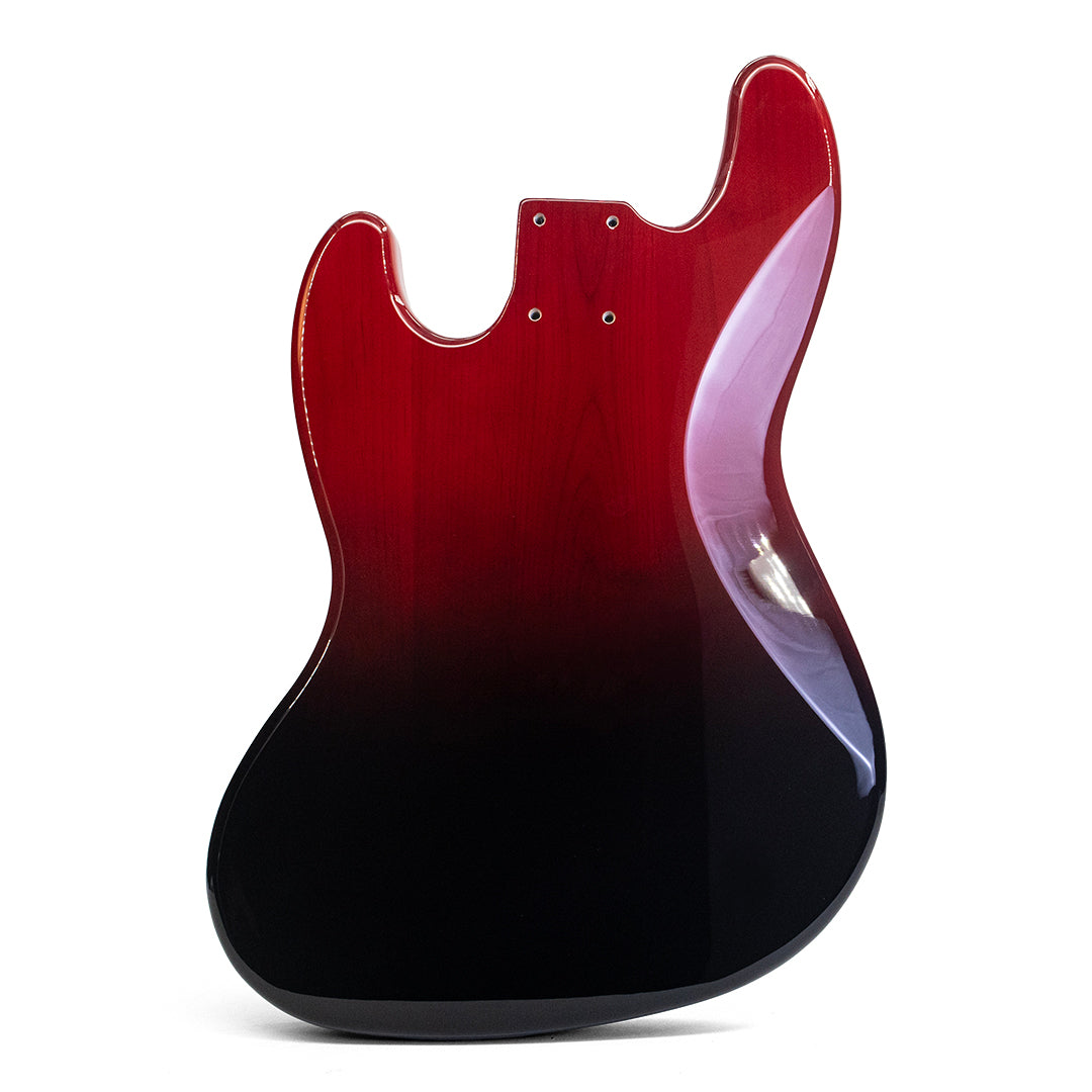 PRiMO Replacement Jazz Bass Body - Crimson Dusk - Back