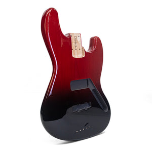 PRiMO Replacement Jazz Bass Body - Crimson Dusk - Right