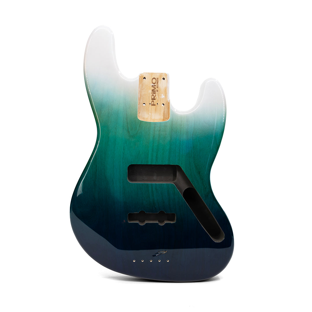 PRiMO Replacement Jazz Bass Body - Glacial Waters - Front