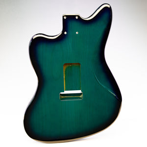 primo ocean burst jazzmaster body back view