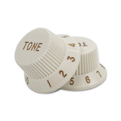 Set of 2 Plastic Tone Knobs for Stratocaster