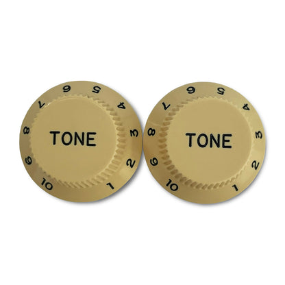 Set of 2 Plastic Tone Knobs for Stratocaster