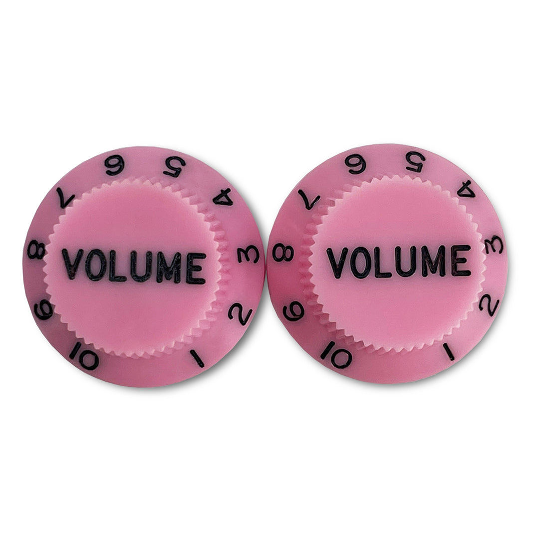 Set of 2 Plastic Volume Knobs for Stratocaster