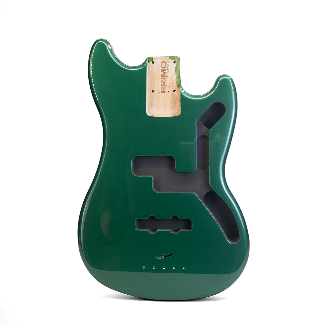PRiMO Replacement Mustang Bass Body - Forest Green - Front