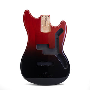 PRiMO Replacement Mustang Bass Body - Crimson Dusk - Front