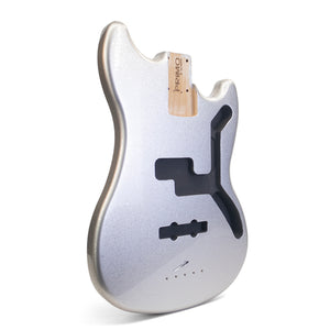 PRiMO Replacement Mustang Bass Body - Silver Sparkle - Right