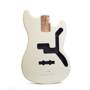 PRiMO Replacement Mustang Bass Body - Vintage White - Front