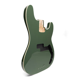 PRiMO Replacement Precision Bass Body - Burnt Sage w/ Cream Binding - Right