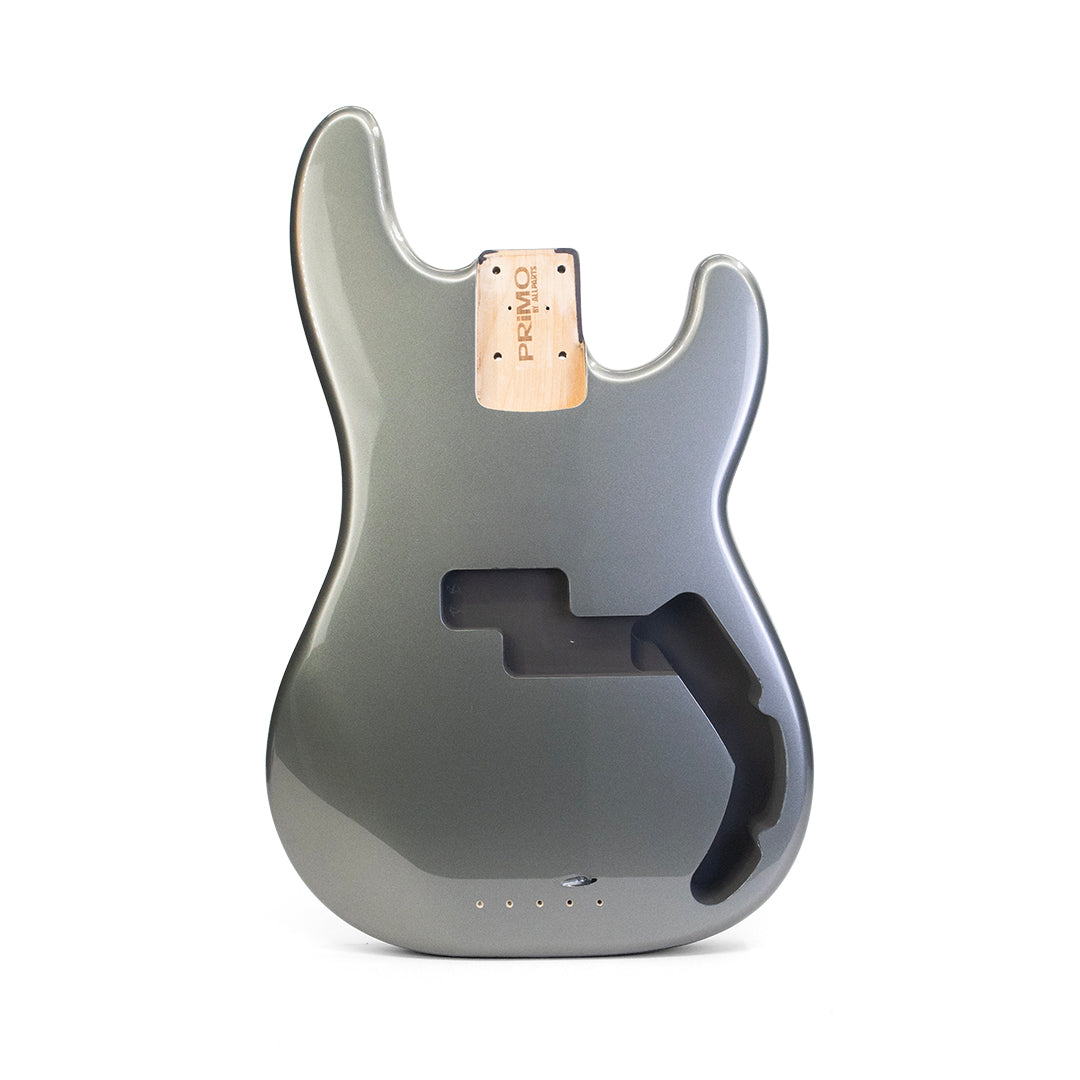 PRiMO Replacement Precision Bass Body - Meteor Grey - Front