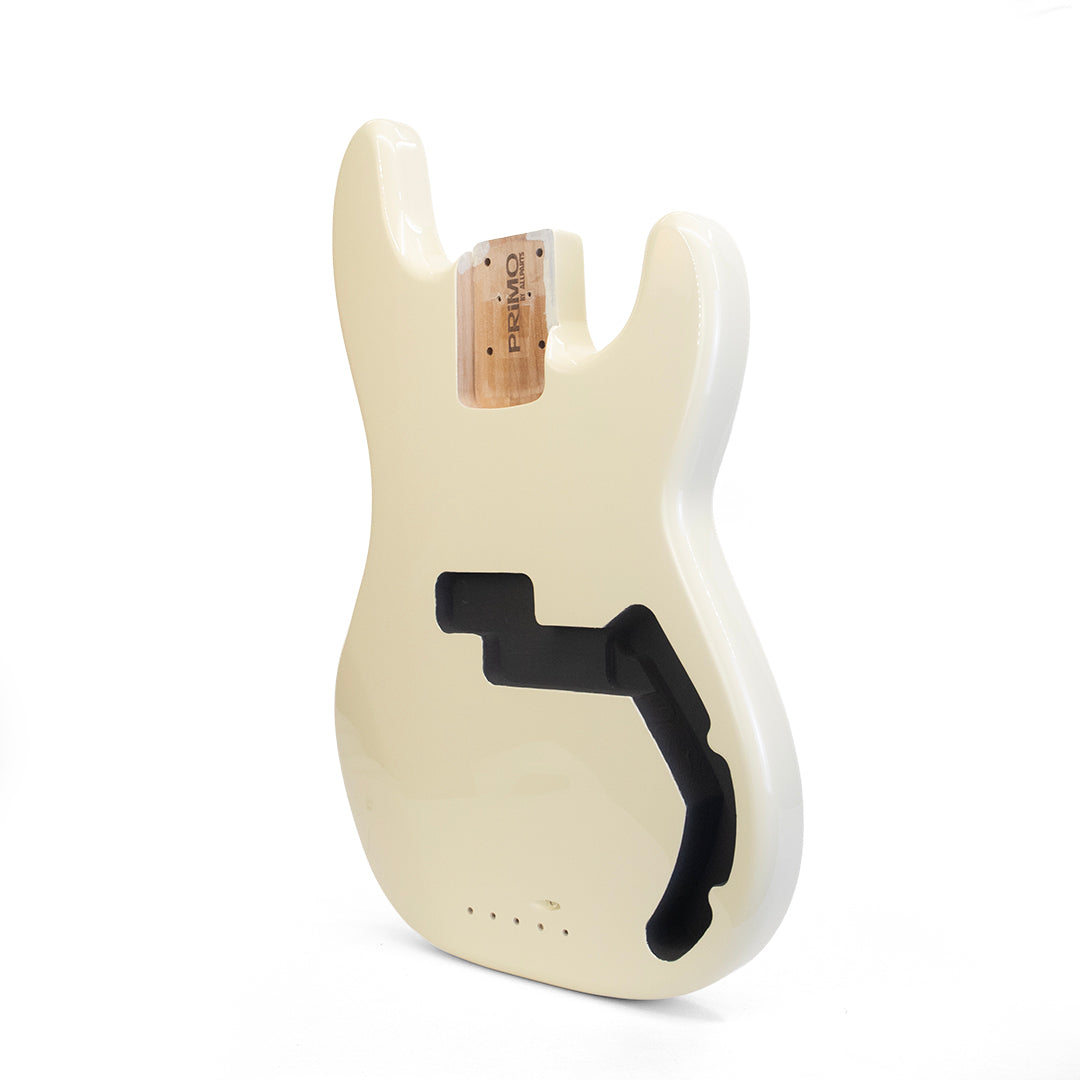 PRiMO Replacement Precision Bass Body - Vintage White - Left