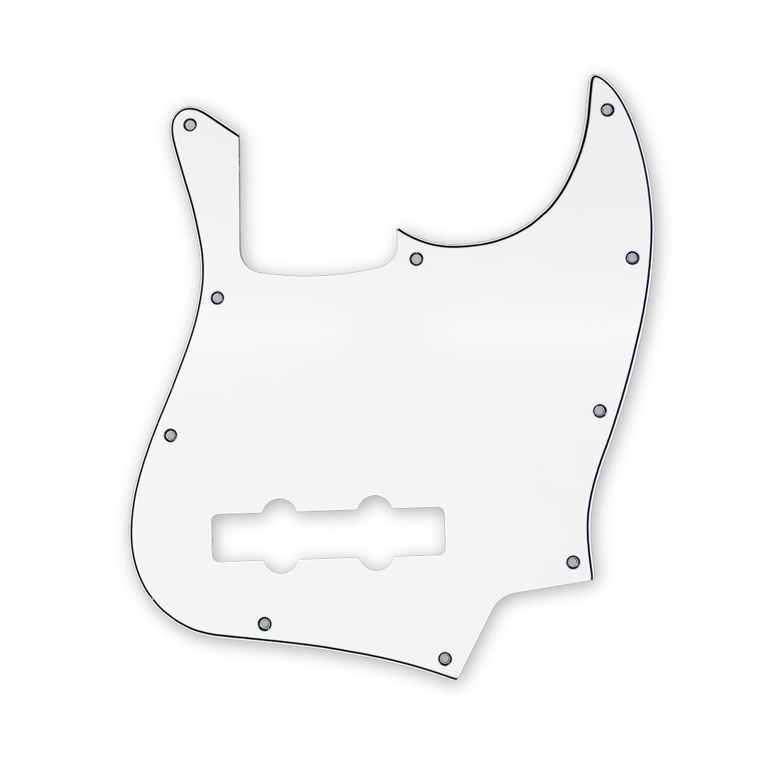 PRiMO Jazz Bass Pickguard - White
