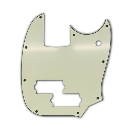 PRiMO Mustang Bass P-J Pickguard - Mint Green