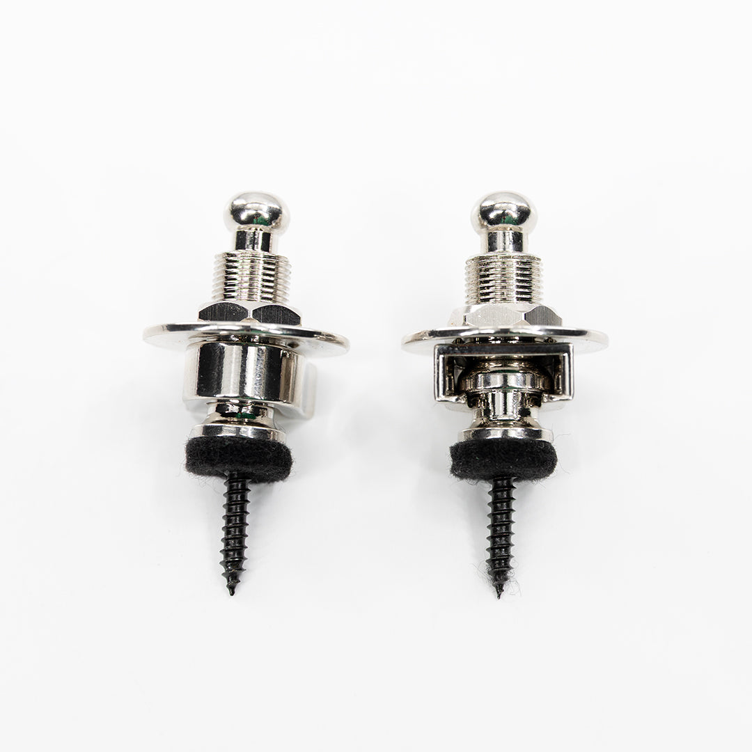 PRiMO Strap Locks - Nickel - Flat