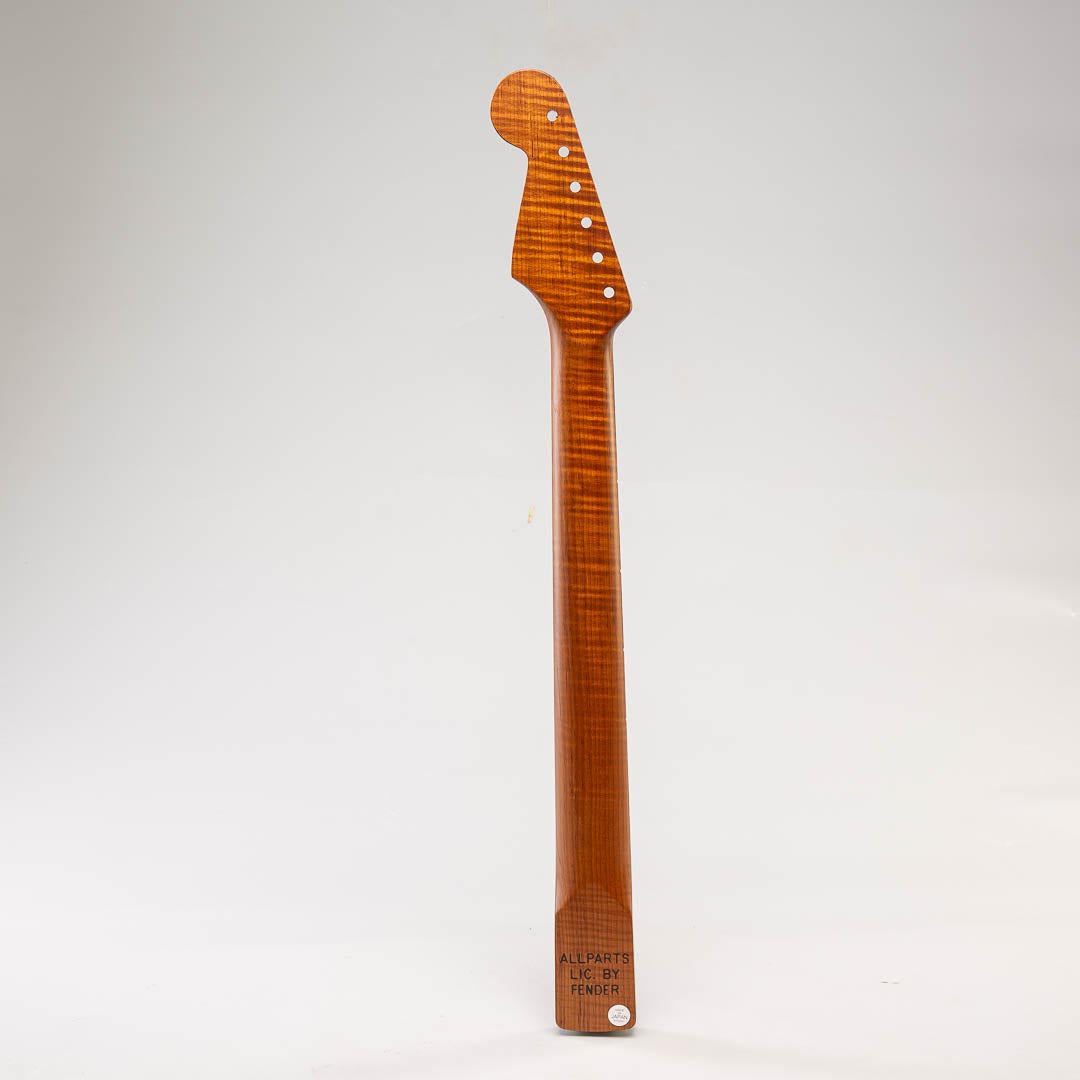 Allparts Select Tribute Pride and Joy Flame Maple Guitar Neck
