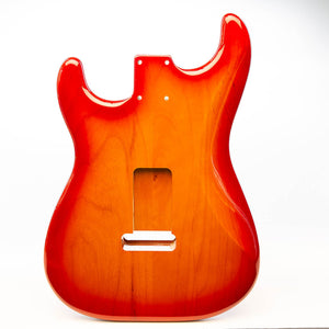 primo heritage burst strat body back view