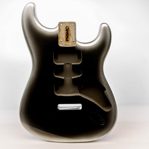 primo black frost strat body front view