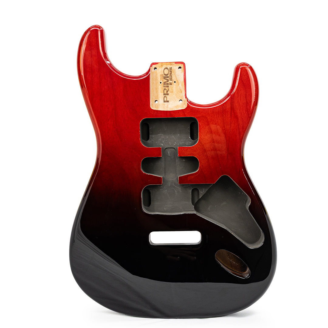 Crimson Dusk PRiMO Replacement Strat Body Front