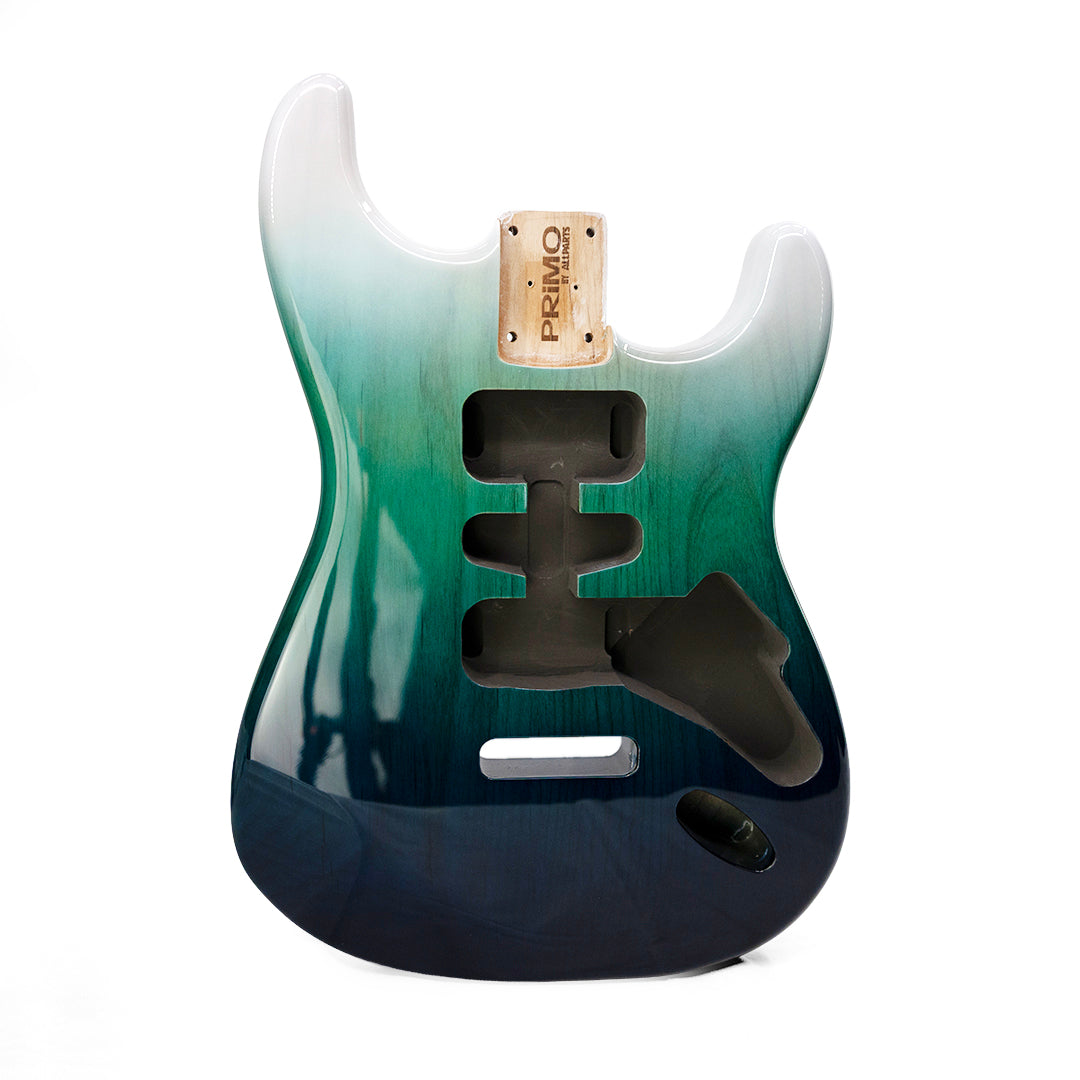 Glacial Waters PRiMO Replacement Strat Body Front