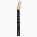 maple ebony fretboard fender guitar neck vertical