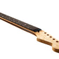 ap select birds eye maple strat neck angled side view