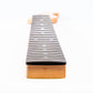 ap select birds eye maple strat neck heel view