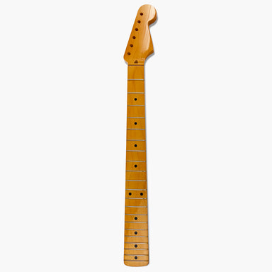 strat neck nitro maple front view