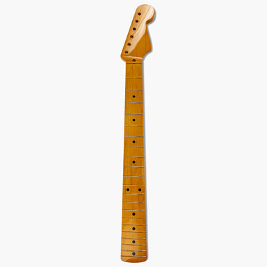 strat neck V nitro maple front view